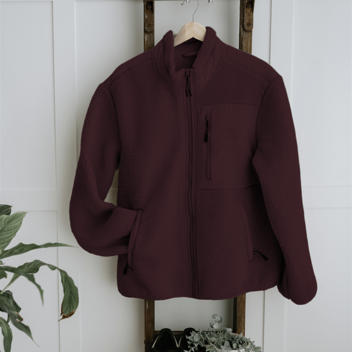 Lucy & Lola Recycled Sherpa Jacket - Lucy and Lola Shop