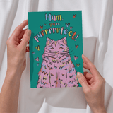 Mothers day card - cat mum - Lucy and Lola Shop