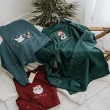 New Embroidered Pet Portrait Organic Christmas Jumper - Lucy and Lola Shop