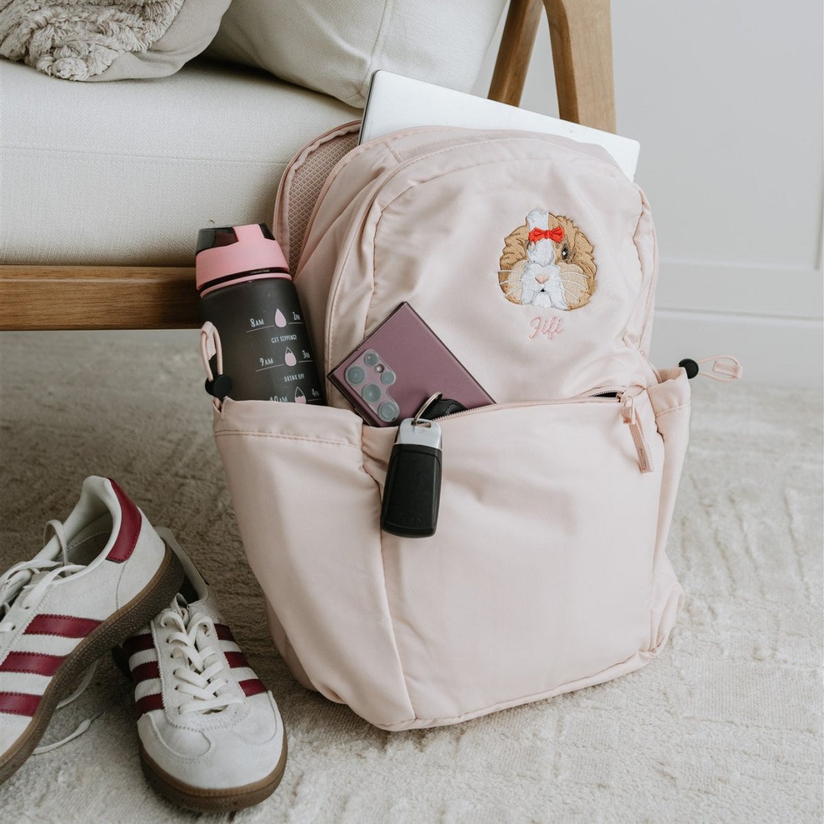 New In: Embroidered Pet Portrait Backpack - Lucy and Lola Shop