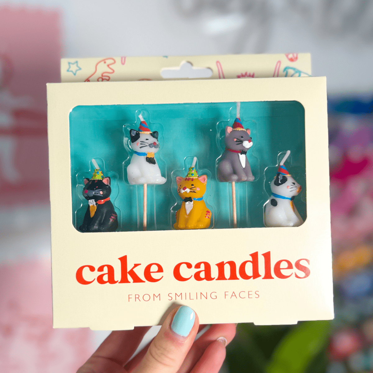 Pets in Party Hats Cake Candles - Lucy and Lola Shop