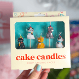 Pets in Party Hats Cake Candles - Lucy and Lola Shop