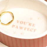Pink Oval Dog Trinket Pot - Lucy and Lola Shop