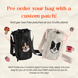 PRE ORDER: Embroidered Custom Dog Walking Bag Collect at Crufts - Lucy and Lola Shop