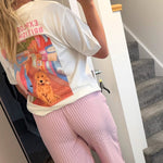 Printed Pet Portrait British Coast Organic T-Shirt - Lucy and Lola Shop