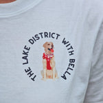 Printed Pet Portrait Lake District Organic T-Shirt - Lucy and Lola Shop