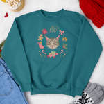 Printed Pet Portrait Organic Christmas Jumper - Lucy and Lola Shop
