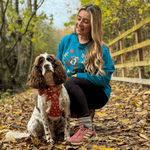 Printed Pet Portrait Organic Christmas Jumper - Lucy and Lola Shop