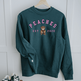 Printed Pet Portrait Organic College Varsity Sweatshirt - Lucy and Lola Shop