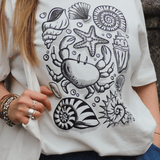 Shells Graphic T Shirt - Lucy and Lola Shop