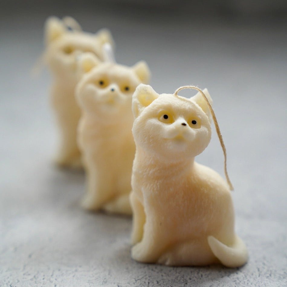 Standing Cat Soy Wax Candle - Lucy and Lola Shop