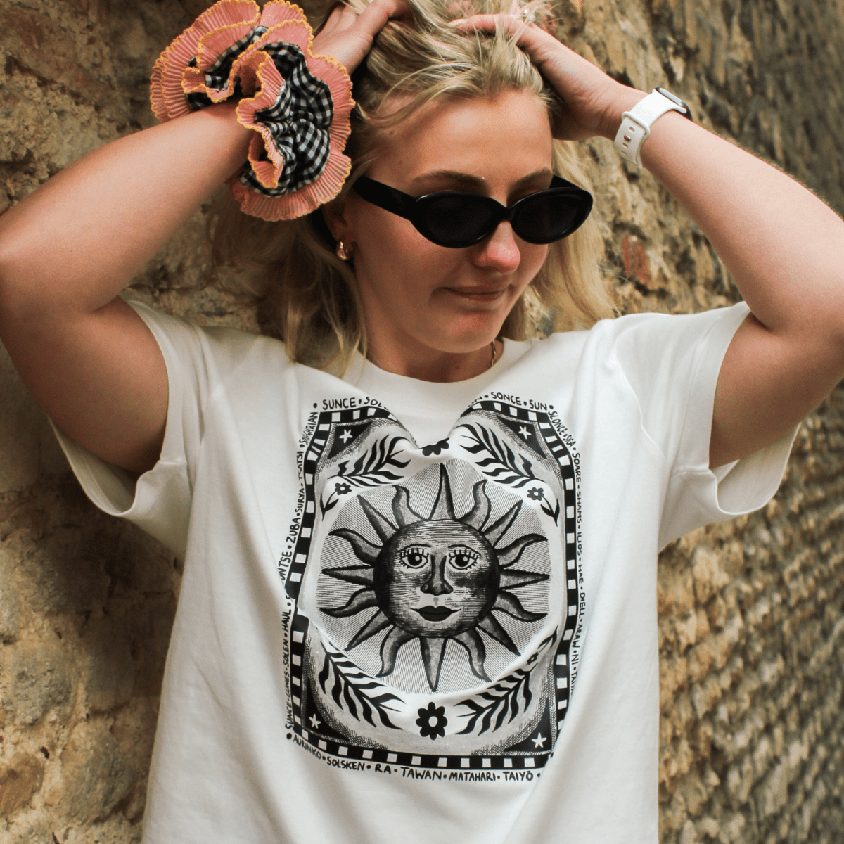 Sun Graphic T-Shirt - Lucy and Lola Shop
