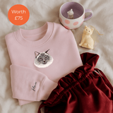 The Cosy Cat Mum Printed Sweatshirt Gift Set — Limited Christmas Edition - Lucy and Lola Shop
