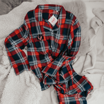 Embroidered Pet Portrait 100% Cotton Flannel Pyjama Set - Lucy and Lola Shop