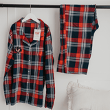 Embroidered Pet Portrait 100% Cotton Flannel Pyjama Set - Lucy and Lola Shop